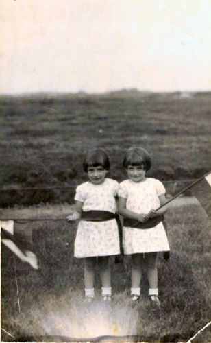 Jantje en Eelkje Schotanus omstreeks 1934